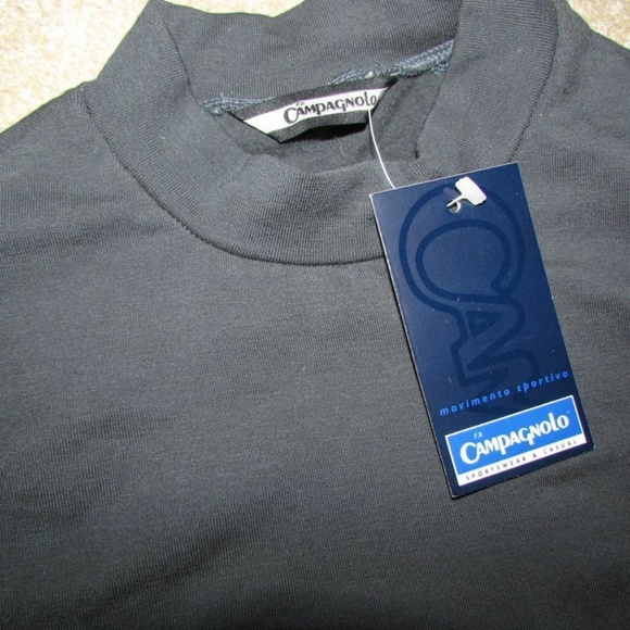 CAMPAGNOLO BOYS SZ 10 NWT BLACK LONG SLEEVE SHIRT - Picture 5 of 8